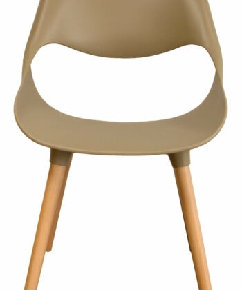 Cappuccino Chicago Polypropylene Chair – Scandinavian Beige