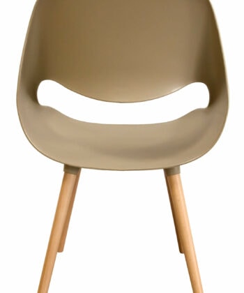 Cappuccino Chicago Polypropylene Chair – Scandinavian Beige