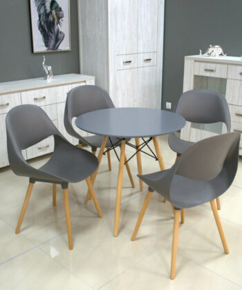 Cappuccino Chicago Polypropylene Chair – Scandinavian Beige