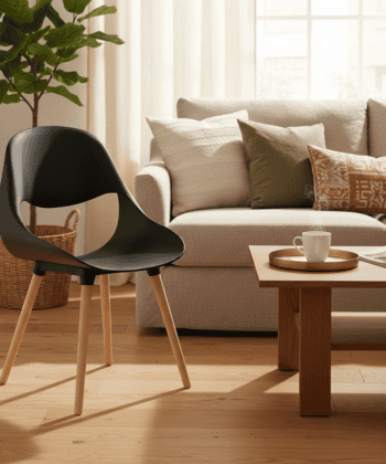 Cappuccino Chicago Polypropylene Chair – Scandinavian Beige
