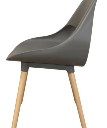 Cappuccino Chicago Polypropylene Chair – Scandinavian Beige