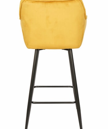 Capri Bottle Green Velvet Arm Stool – Luxe Loft Kitchen Bar Chair