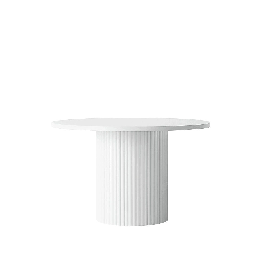 ELEMENTS Rail-Extend Table – 180cm Cashmere Top, Steel Base, Compact Luxury