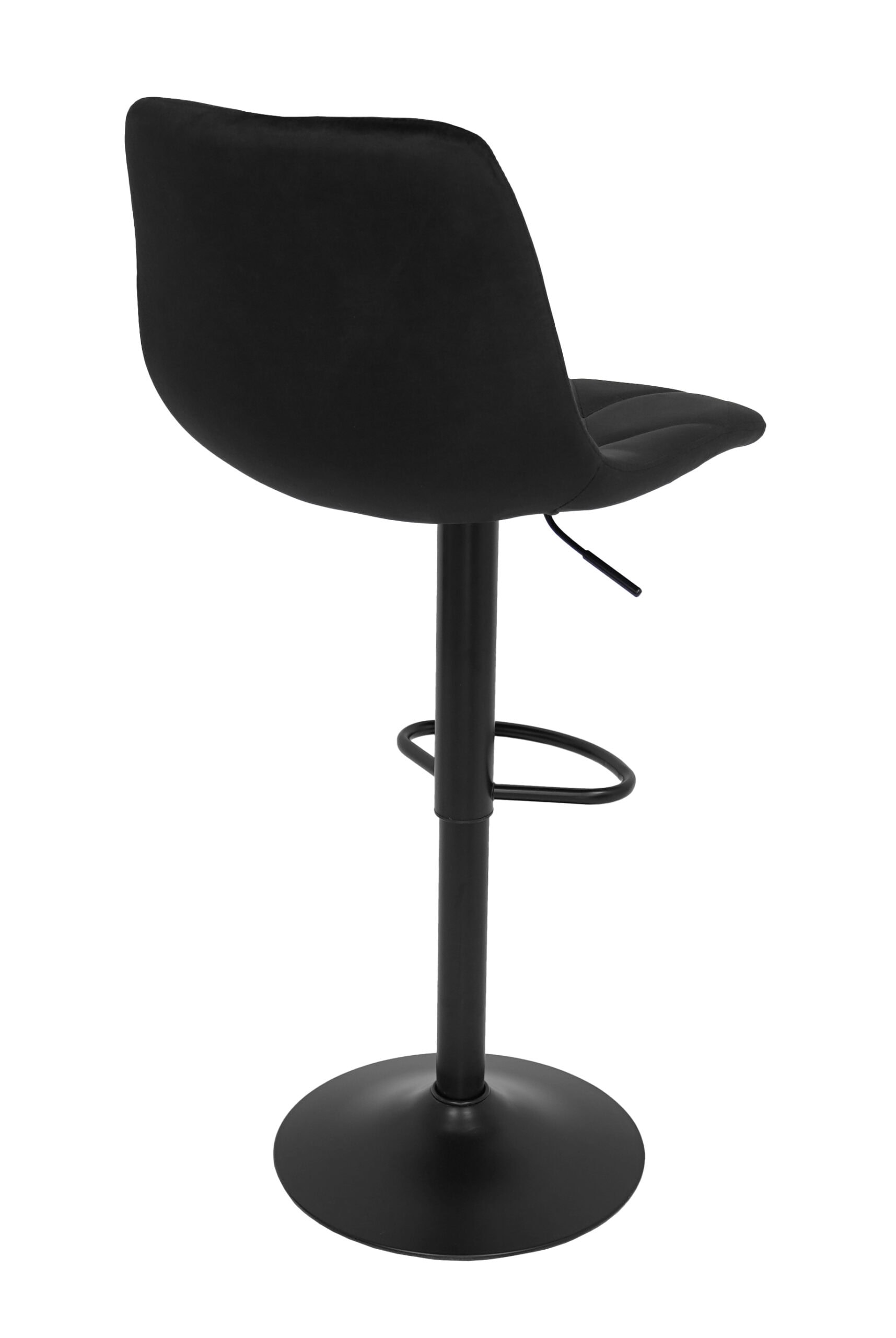 Figa Velvet Bar Stool – Brown Velvet Kitchen Counter Seat