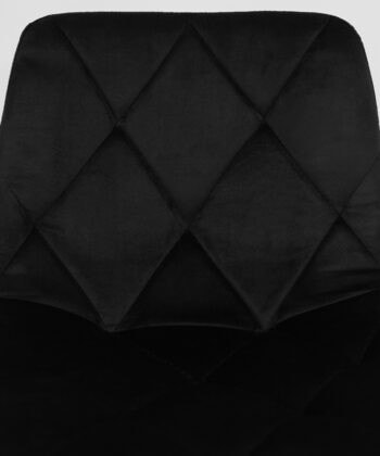 Figa Velvet Bar Stool – Brown Velvet Kitchen Counter Seat