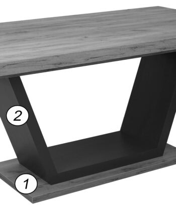 Golden Craft Extendable Dining Table –  140x80+40cm