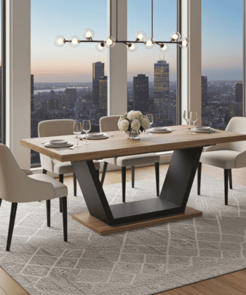 Golden Craft Extendable Dining Table –  140x80+40cm