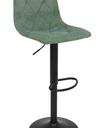 Ivory Luxe Velvet Bar Stool – Adjustable Beige Kitchen Island Chair 45x52x90cm