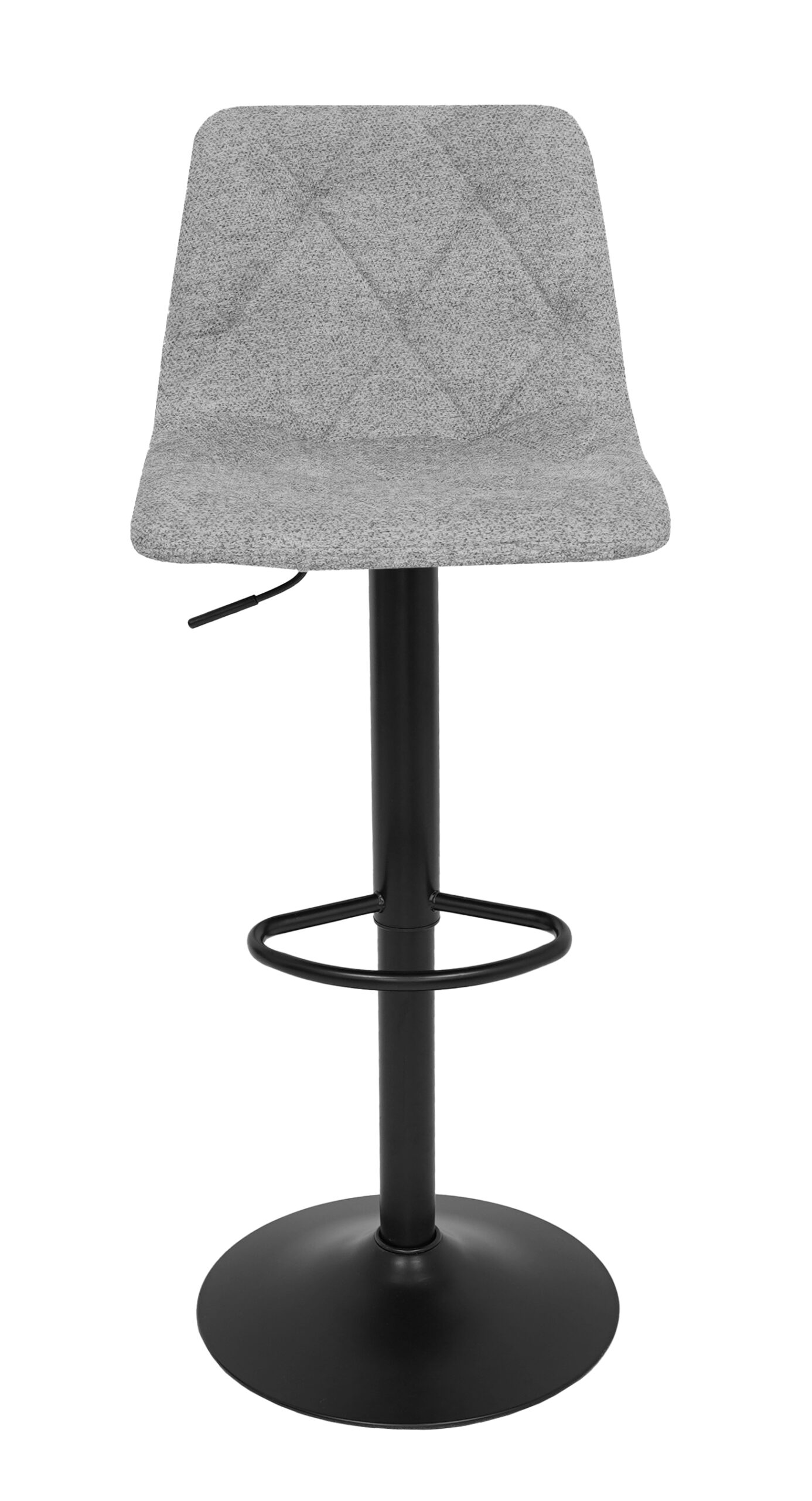 Ivory Luxe Velvet Bar Stool – Adjustable Beige Kitchen Island Chair 45x52x90cm