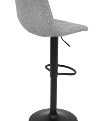Ivory Luxe Velvet Bar Stool – Adjustable Beige Kitchen Island Chair 45x52x90cm