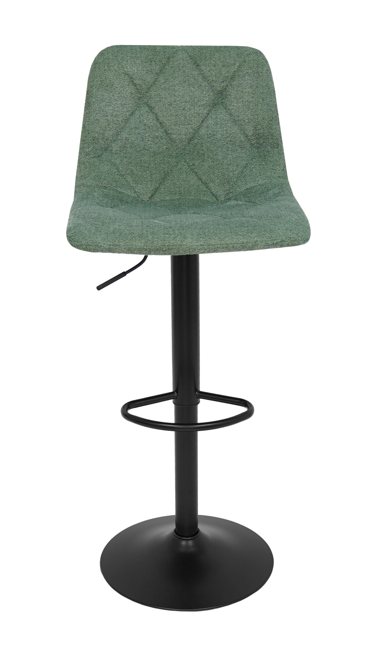 Ivory Luxe Velvet Bar Stool – Adjustable Beige Kitchen Island Chair 45x52x90cm