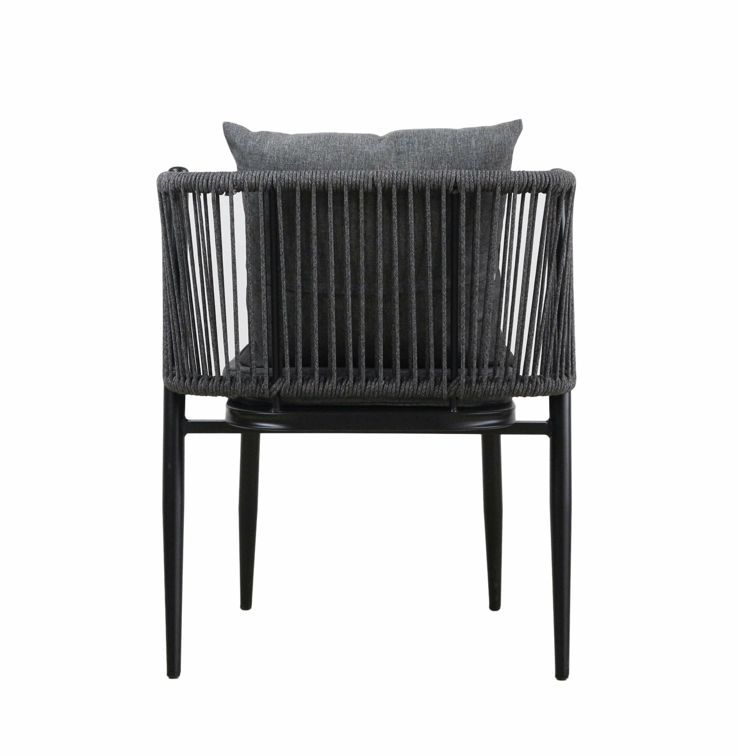 Korfu Coastal Patio Set – Beige Outdoor Table + 2 Chairs