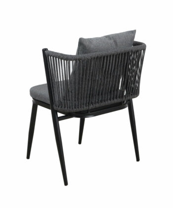 Korfu Coastal Patio Set – Beige Outdoor Table + 2 Chairs