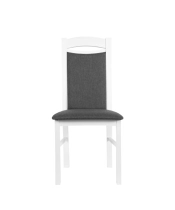 KT4 Classic Upholstered Dining Chair – White Beechwood Frame