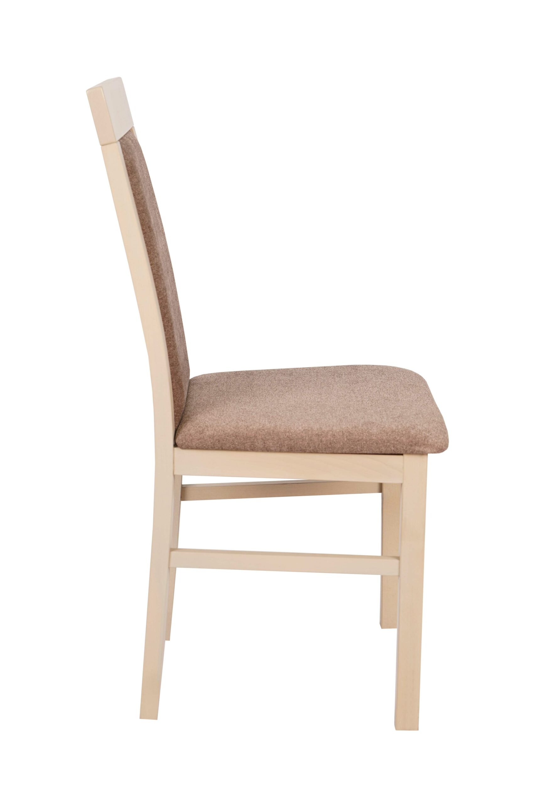 Lefkas Timeless Chenille Chair – Beech Lefkas Frame with Grey Upholstery