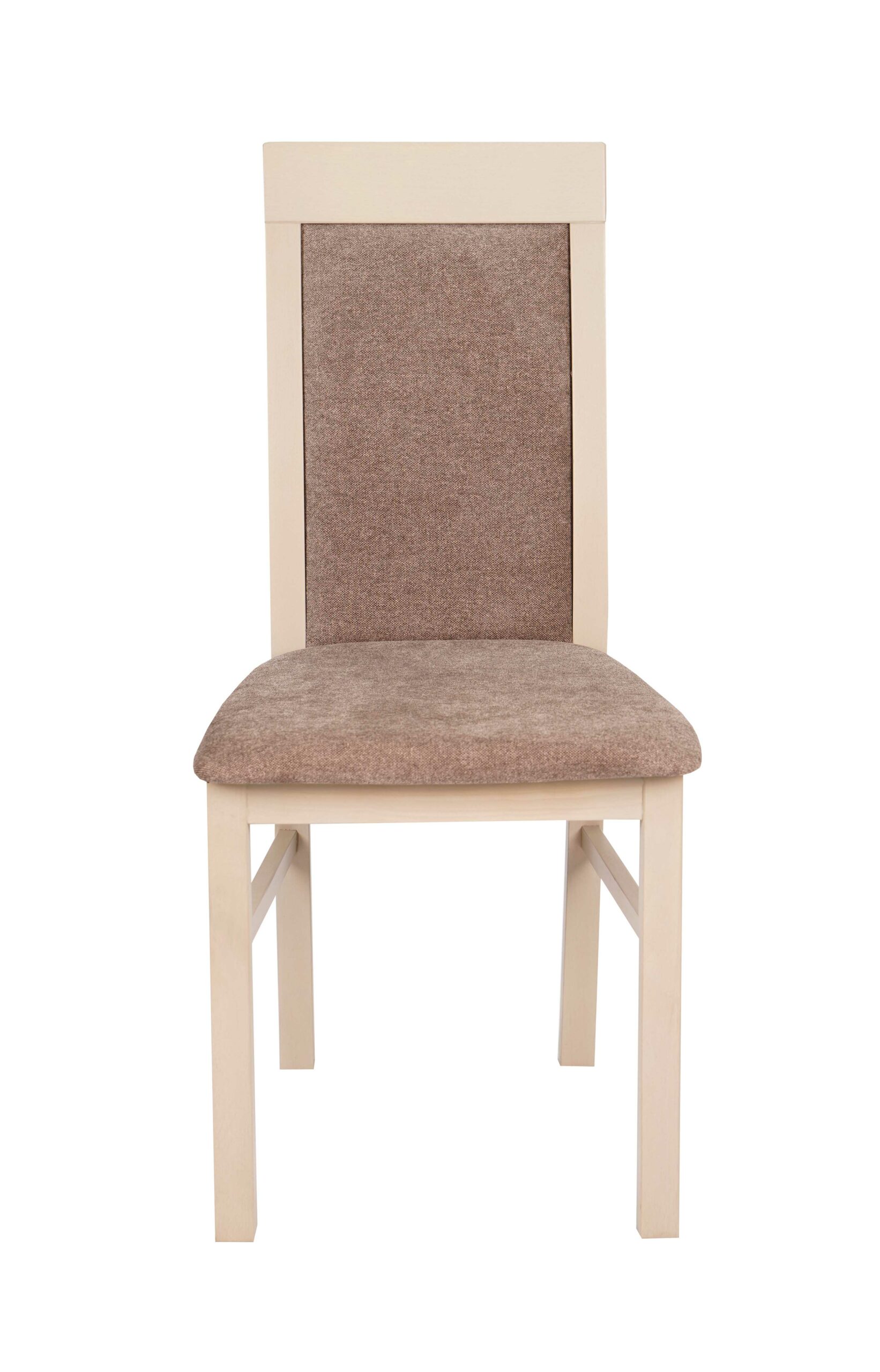 Lefkas Timeless Chenille Chair – Beech Lefkas Frame with Grey Upholstery