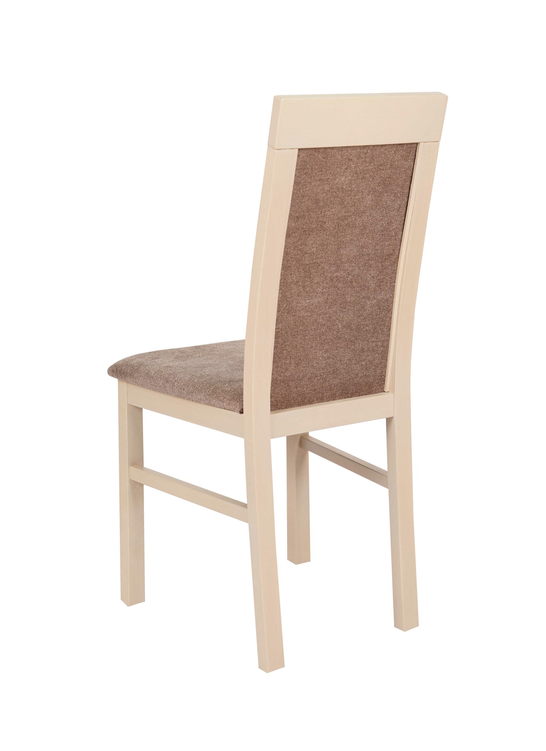 Lefkas Timeless Chenille Chair – Beech Lefkas Frame with Grey Upholstery