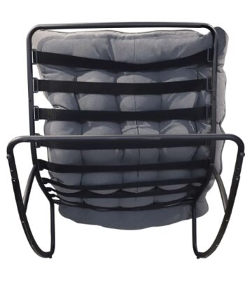 Mexico Rocking Lounge Chair –  Outdoor Rocker with Cushions and Metal Frame