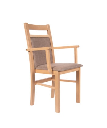 Milano Classic Wooden Lounge Chair – Beech Armchair