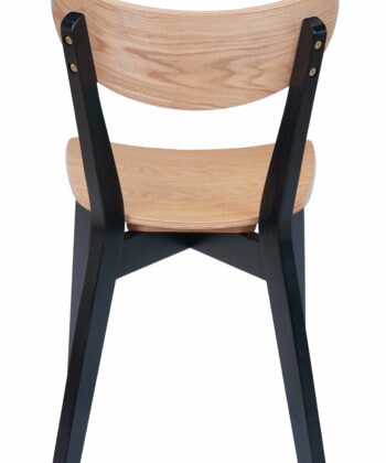 Modern Dining Chair – Beech Legs with White Oak Plywood