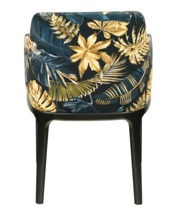 Monstera Velvet Dining Chair – Colourful Upholstered