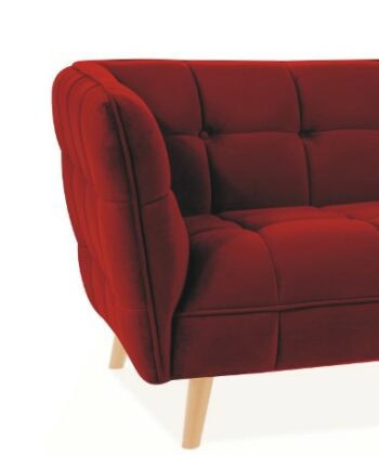 Nordic Dijon Velvet Lounge Chair – Scandinavian Grey Velvet Armchair