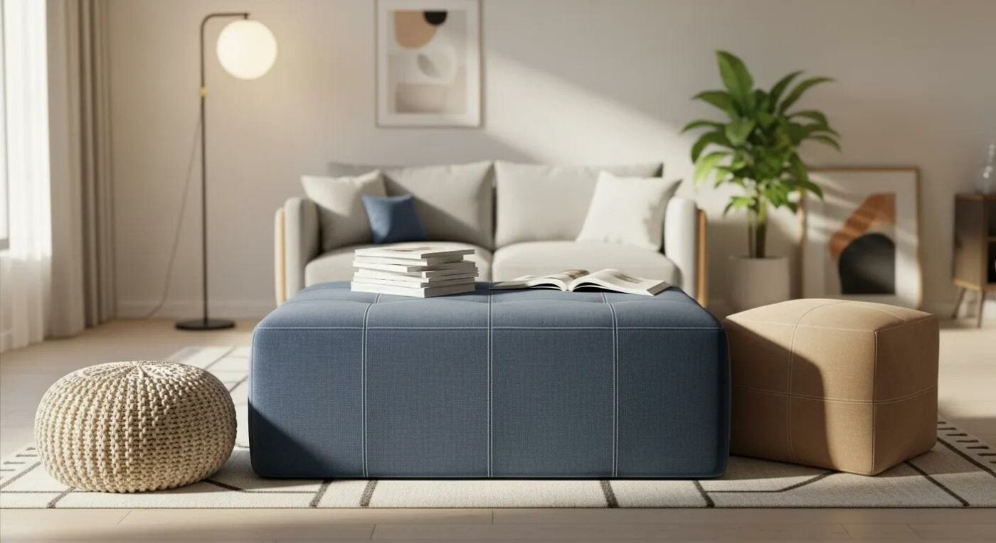 Ottoman or Pouffe: Your Ideal Footrest