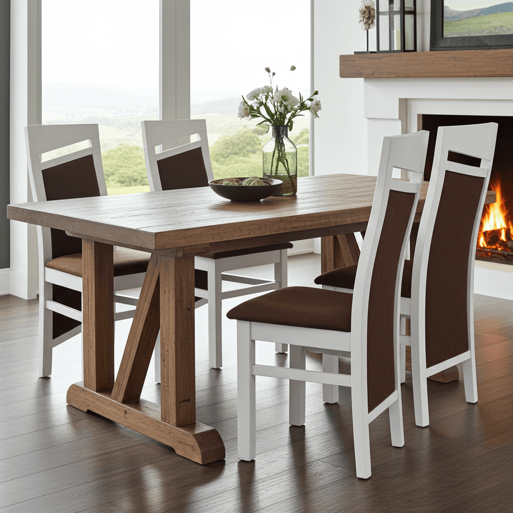 Piotr Classic Beech Dining Chair – Custom Colour Wooden Chair