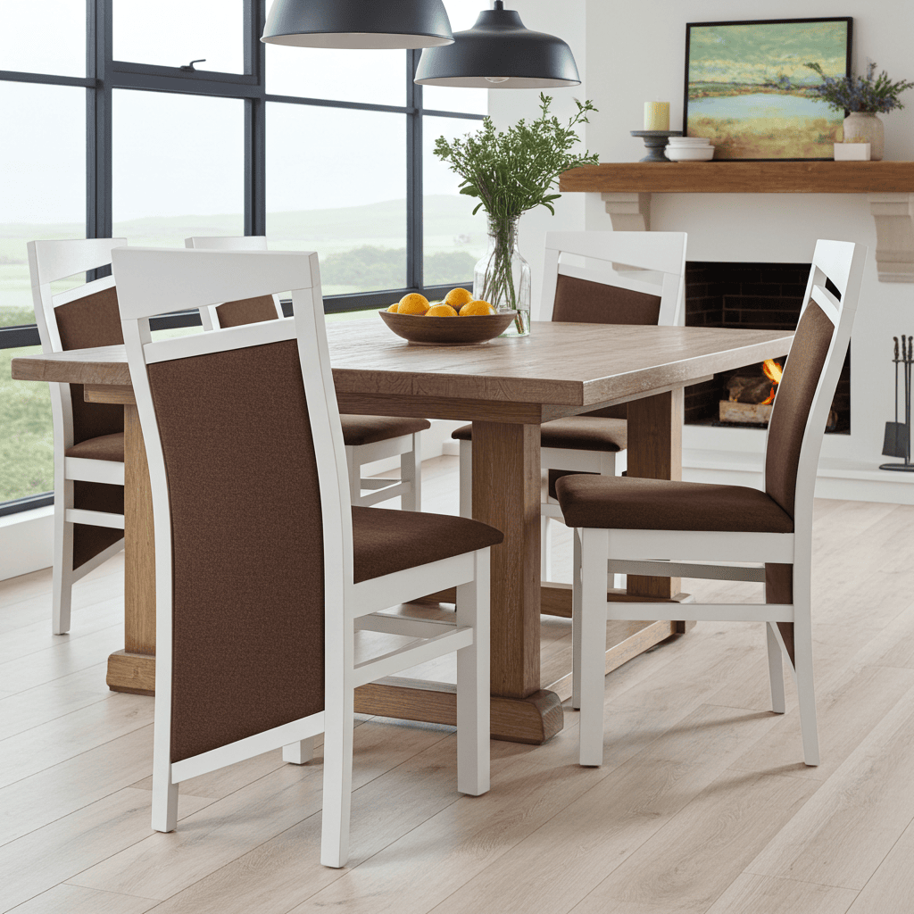 Piotr Classic Beech Dining Chair – Custom Colour Wooden Chair
