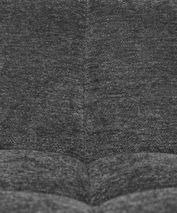 Raven Urban Bar Stool Kos – Dark Grey Chenille Kitchen Counter Chair