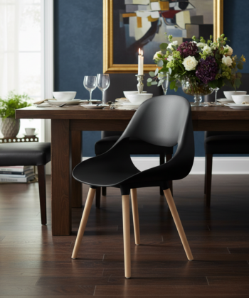 Cappuccino Chicago Polypropylene Chair &ndash; Scandinavian Beige