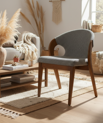 Walnut Harmony Armchair &ndash; American Walnut Beech Pepitka Dining Chair