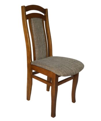 Rustic Classic Harmony Chair – Beech Rustikal Frame with Brown Chenille