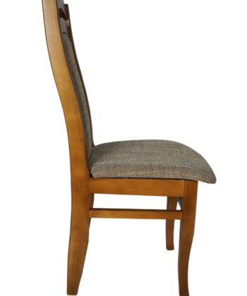 Rustic Classic Harmony Chair – Beech Rustikal Frame with Brown Chenille