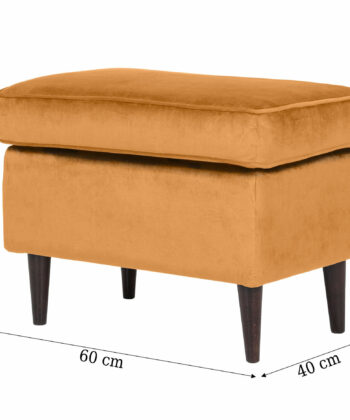 Sapphire Crown Tufted Wingback – Navy Velvet Button-Tufted Lounge Chair