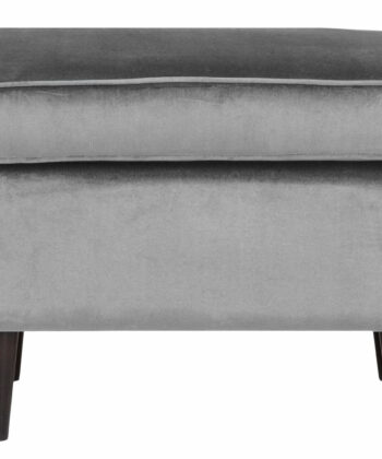 Sapphire Crown Tufted Wingback – Navy Velvet Button-Tufted Lounge Chair