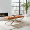 The metal framed bench made on request UK/Wales / Clare Newman