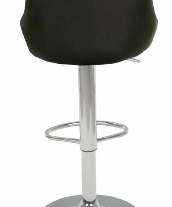 Verdant Orbit Swivel Stool – Bottle Green Velvet Bar Counter Chair
