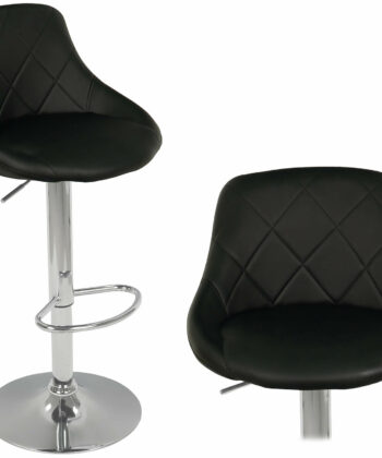 Verdant Orbit Swivel Stool – Bottle Green Velvet Bar Counter Chair