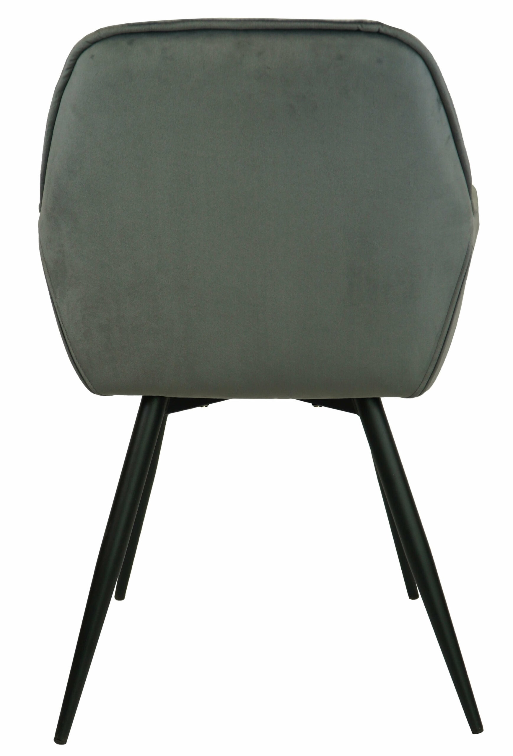 Vitos Black Velvet Dining Chair