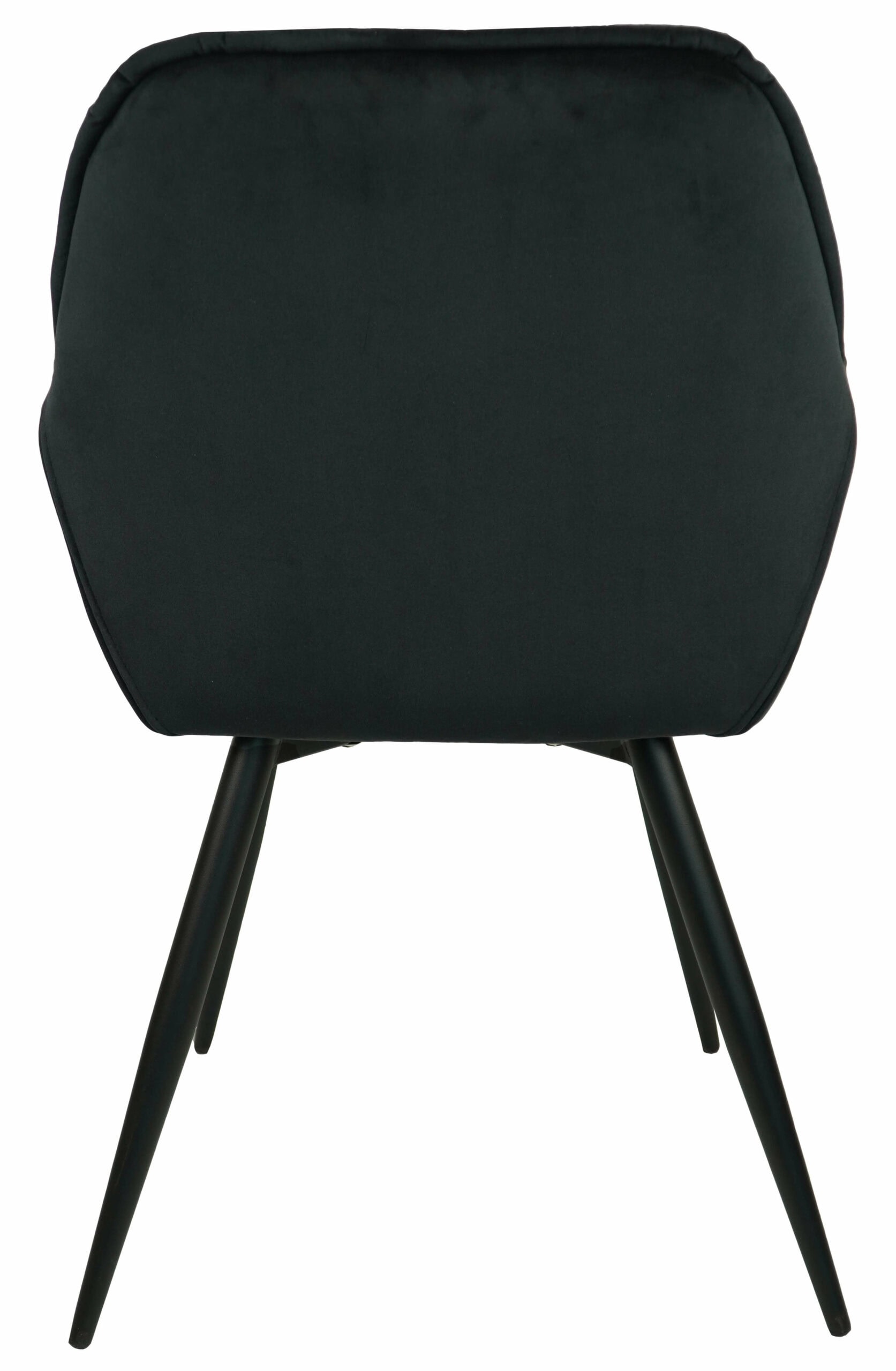 Vitos Black Velvet Dining Chair