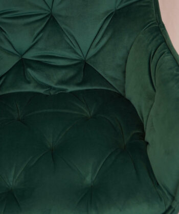 Vitos Black Velvet Dining Chair