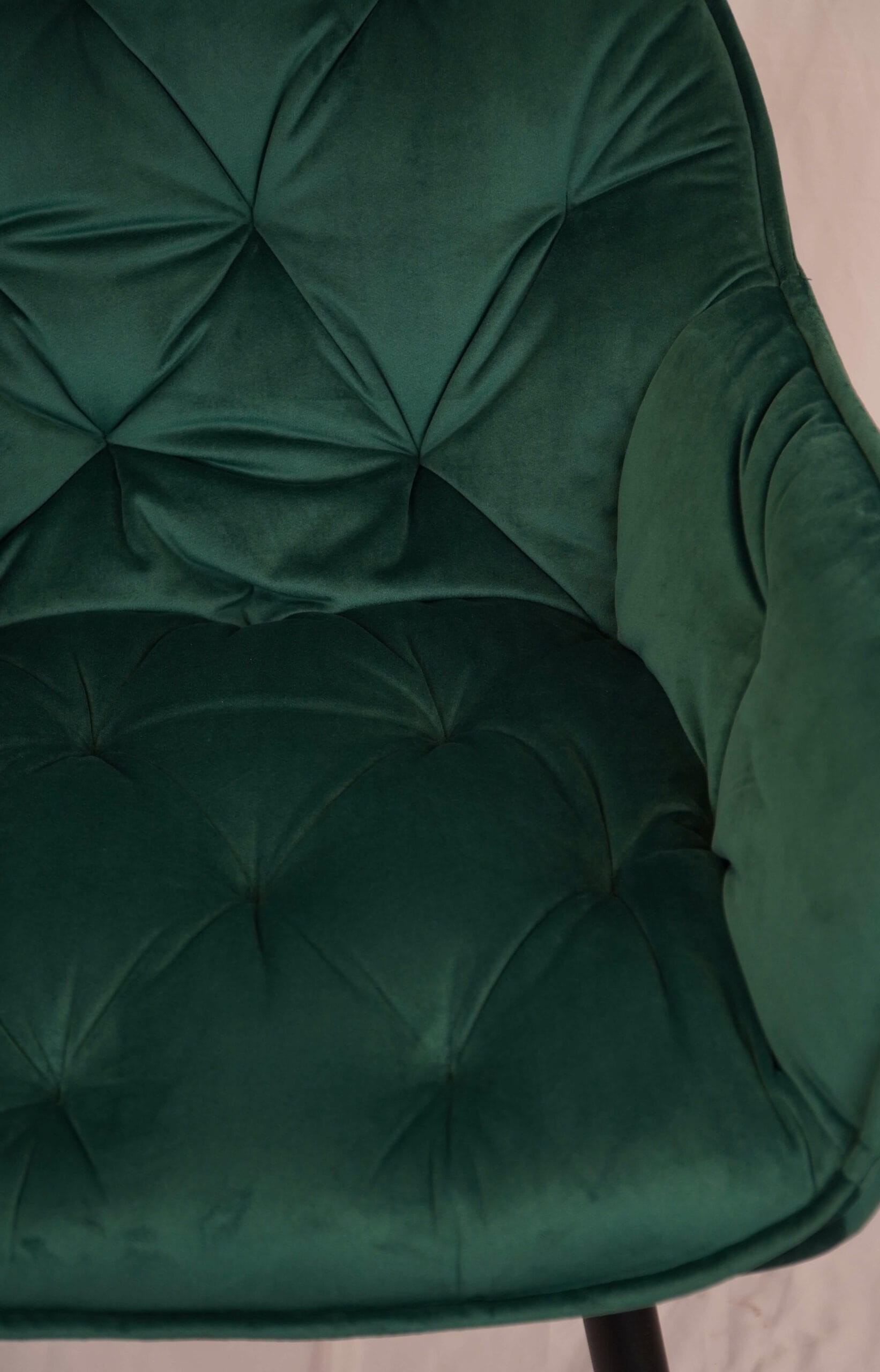 Vitos Black Velvet Dining Chair