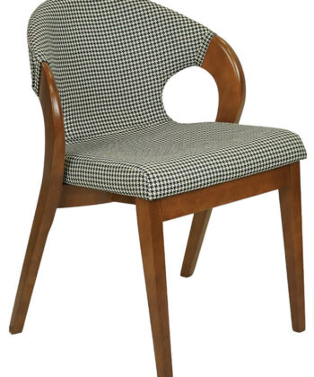 Walnut Harmony Armchair – American Walnut Beech Pepitka Dining Chair