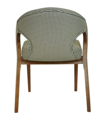 Walnut Harmony Armchair – American Walnut Beech Pepitka Dining Chair
