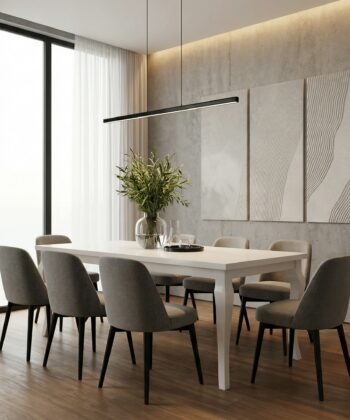 Oslo Extendable Dining Table 150&times;80 cm &ndash; Laminated