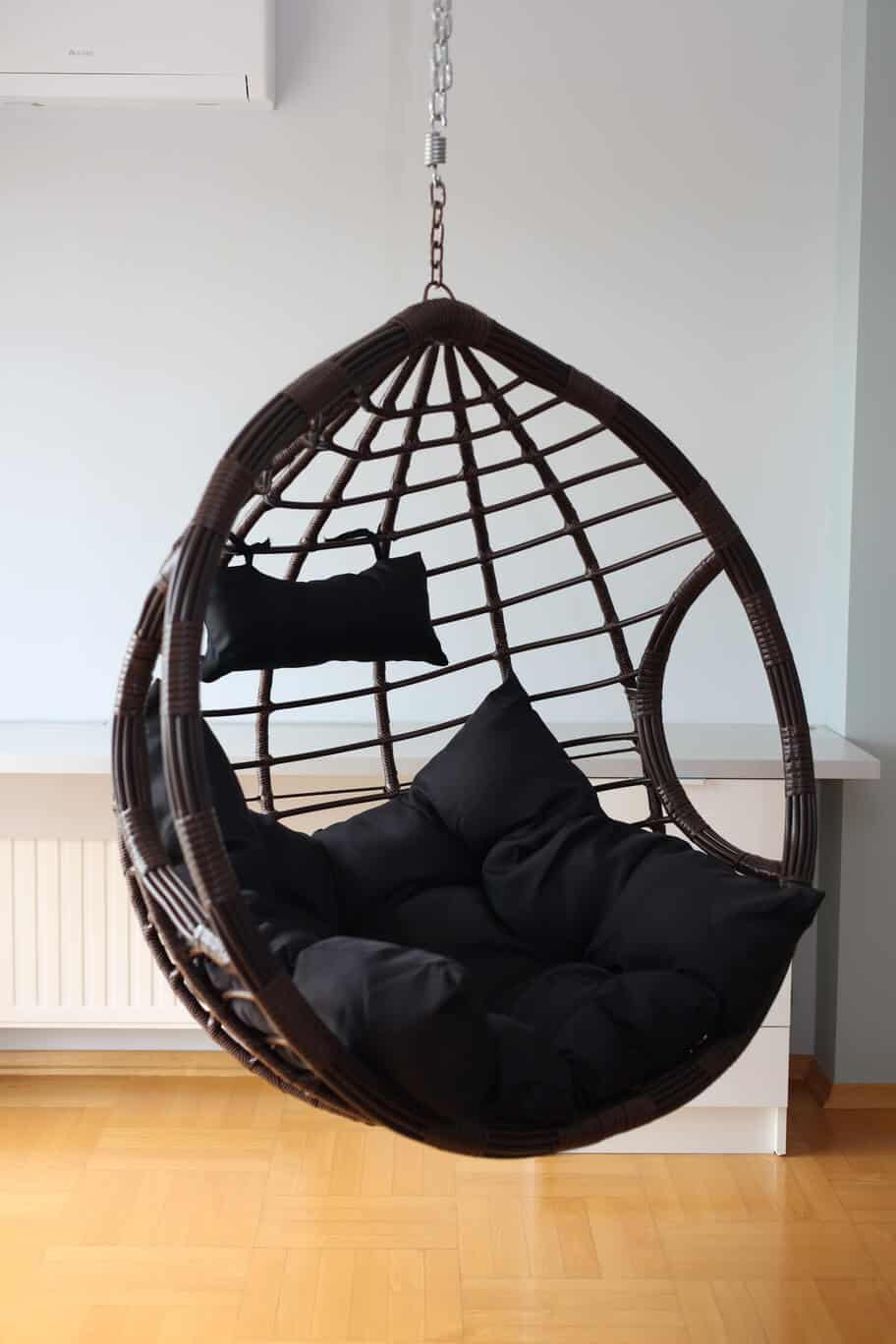 Dominikana PE Rattan Hanging Egg Chair