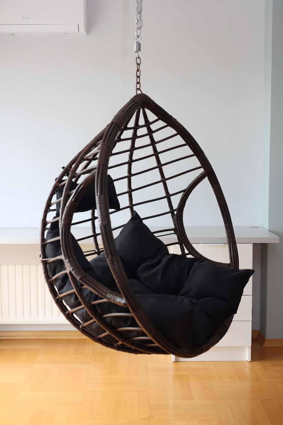 Dominikana PE Rattan Hanging Egg Chair