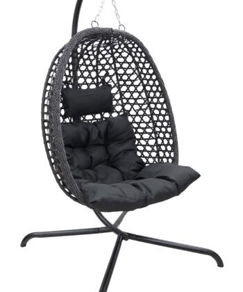 Elegant Folding Hanging Egg Chair LIMONE