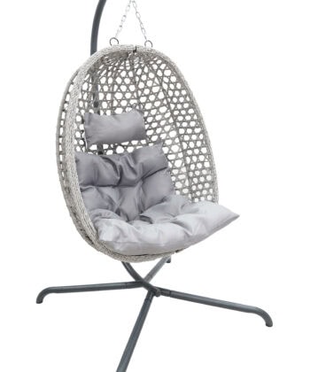 Elegant Folding Hanging Egg Chair LIMONE